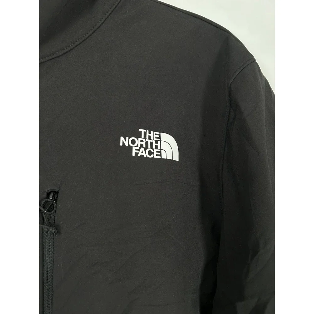 The North Face Softshell Jacket Mens‎ Large Fleece Lined Windwall Full Zip Up